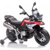 Lean Cars Elektrická motorka BMW policajná JT5002B červená 2x45W 12V7Ah 2022
