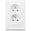 774391 Valena 2-zásuvka s detskou ochranou, 16A, biely 774391 Valena 2-zásuvka s detskou ochranou, 16A, biely