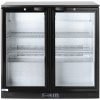 Zadní barová dvoudveřová chladnička, Arktic, 158L, Černá, 220-240V/160W, 900x530x(H)870mm Zadní barová dvoudveřová chladnička, Arktic, 158L, Černá, 220-240V/160W, 900x530x(H)870mm