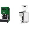 Gaggia New Classic E24, green + Rocket Espresso GIANNINO, chrome/black Gaggia New Classic E24, green + Rocket Espresso GIANNINO, chrome/black