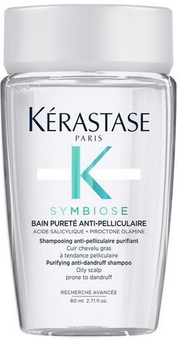 Kérastase Symbiose Bain Pureté Anti-Pelliculaire šampón proti lupinám a mastné vlasy 80 ml
