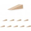 Walteco Drevený klin 90x0/24x30mm, buk Množstvo: 10 ks , 5097BP2 Walteco Drevený klin 90x0/24x30mm, buk Množstvo: 10 ks , 5097BP2