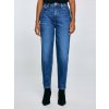 BIG STAR Dámske rifle mom jeans modré Silla 620 W26 L32 BIG STAR Dámske rifle mom jeans modré Silla 620 W26 L32