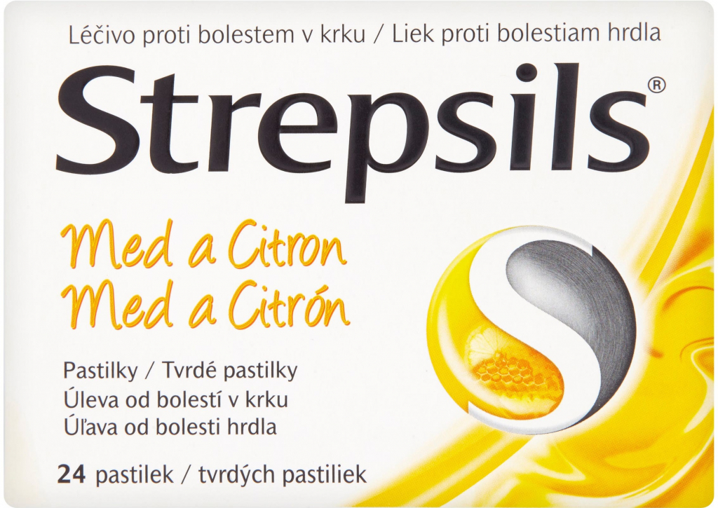 Strepsils Med a Citrón pas.ord.24