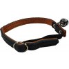 HUHUBAMBOO obojok CAT kožený 32 cm HUHUBAMBOO obojok CAT kožený 32 cm