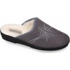 Dámske sivé papuče MJARTAN HELEN 3 Dámske sivé papuče MJARTAN HELEN 3