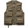BRANDIT vesta Hunting Vest Olivová Veľkosť: XL BRANDIT vesta Hunting Vest Olivová Veľkosť: XL