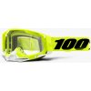 Zjazdové okuliare 100% RACECRAFT 2 Clear Lens - Fluo Zjazdové okuliare 100% RACECRAFT 2 Clear Lens - Fluo
