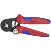 Kliešte Knipex samonastaviteľné pre lisovanie káblových koncoviek brunýrované 180 mm Kliešte Knipex samonastaviteľné pre lisovanie káblových koncoviek brunýrované 180 mm