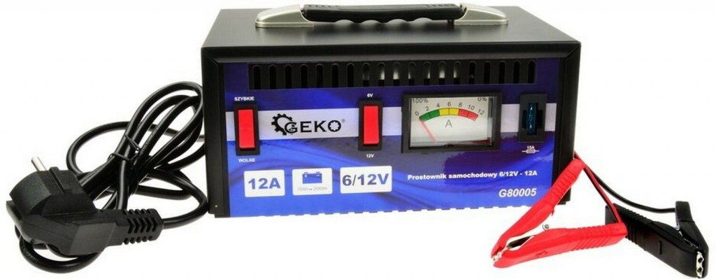 Geko 6/12V 12A 10-200Ah G80005