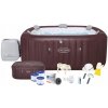 Nafukovacie jacuzzi Bestway štvorcové pre 7 osôb 201 cm s masážou a LED Nafukovacie jacuzzi Bestway štvorcové pre 7 osôb 201 cm s masážou a LED