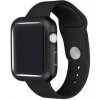 SES Magnetický hliníkový ochranný rámik pre Apple Watch 45 mm 7.série - čierny 9919 SES Magnetický hliníkový ochranný rámik pre Apple Watch 45 mm 7.série - čierny 9919