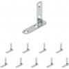 Walteco Spojovací uholník 30x40x10mm, pravý, pozinkovaný Množstvo: 10 ks , 466BP2 Walteco Spojovací uholník 30x40x10mm, pravý, pozinkovaný Množstvo: 10 ks , 466BP2