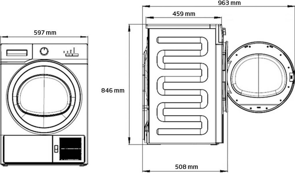 BEKO DF7312GXW