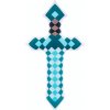 Toybit Plyšový vankúš Minecraft diamantový meč 60cm Toybit Plyšový vankúš Minecraft diamantový meč 60cm