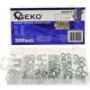 Geko Sada matíc z nehrdzavejúcej ocele 300ks M3-M10 G02919 Geko Sada matíc z nehrdzavejúcej ocele 300ks M3-M10 G02919