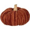 Clayre & Eef Tmavo tehlová látková dekorácia tekvice Pumpkin - Ø 15*12 cm - Clayre & Eef Clayre & Eef Tmavo tehlová látková dekorácia tekvice Pumpkin - Ø 15*12 cm - Clayre & Eef