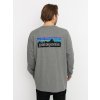 Patagonia P 6 Logo Responsibili (gravel heather) M, šedá Patagonia P 6 Logo Responsibili (gravel heather) M, šedá