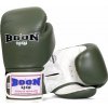 Boxerské rukavice Boon Classic Farba: Olivovo zelená, Veľkosť: 14oz Boxerské rukavice Boon Classic Farba: Olivovo zelená, Veľkosť: 14oz
