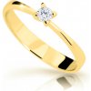 Cutie Diamonds Nádherný prsteň zo žltého zlata s diamantom DZ6901-1958-10-X-1 59 mm Cutie Diamonds Nádherný prsteň zo žltého zlata s diamantom DZ6901-1958-10-X-1 59 mm
