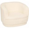 Atmosphera for kids Detské kreslo Teddy plyšový materiál výška sedenia 185 cm