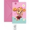 Procos Pozvánky - Paw Patrol Skye 6 ks Procos Pozvánky - Paw Patrol Skye 6 ks