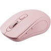 C-TECH myš Dual mode WLM-12PK, bezdrátová, 1600DPI, 6 tlačítek, růžová, USB nano receiver C-TECH myš Dual mode WLM-12PK, bezdrátová, 1600DPI, 6 tlačítek, růžová, USB nano receiver