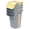 Odpadkový kôš KADDI Q SETs filtrom - objem: 4x25 l, farba: svetlo šedá (Keden NLW25S4-429U) Odpadkový kôš KADDI Q SETs filtrom - objem: 4x25 l, farba: svetlo šedá (Keden NLW25S4-429U)
