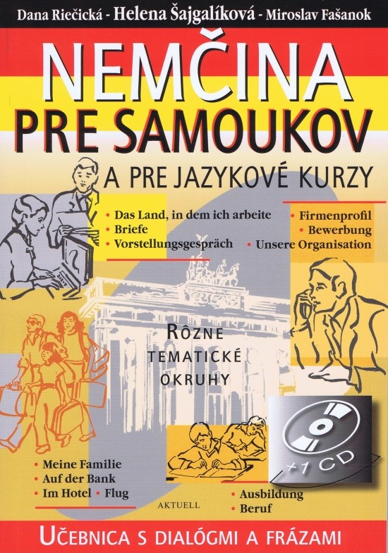 Nemčina pre samoukov a jazykové kur + CD