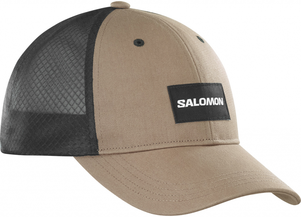 Salomon Trucker Curved Cap LC2232600 shitake/deep black