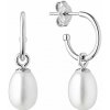Eppi Strieborné visiace náušnice s perlou Lelle E41769 Eppi Strieborné visiace náušnice s perlou Lelle E41769