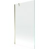 MEXEN/S - Next vaňová zástena FIX 100 x 150, transparent, zlatá 895-100-000-00-00-50 MEXEN/S - Next vaňová zástena FIX 100 x 150, transparent, zlatá 895-100-000-00-00-50