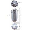 Palivový filter KNECHT KL 157/1D Palivový filter KNECHT KL 157/1D