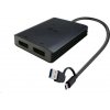 i-tec USB-A/USB-C Dual 4K DP Video adaptér CADUAL4KDP I-Tec
