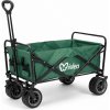 INLEA Skladací prepravný vozík TRAX PRO s 8-palcovými kolesami - zelený INLEA Skladací prepravný vozík TRAX PRO s 8-palcovými kolesami - zelený