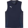 Pánske športové tielko Puma, TEAMGOAL SLEEVELESS JERSEY tmavo modrá,Biela S Pánske športové tielko Puma, TEAMGOAL SLEEVELESS JERSEY tmavo modrá,Biela S