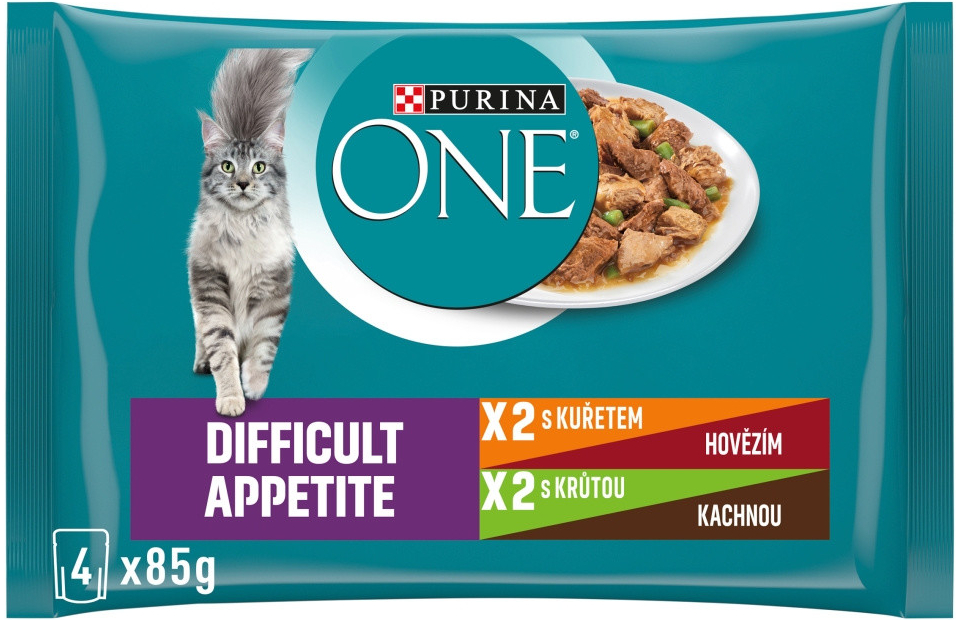 Purina ONE difficult appetite minifilety 4 x 85 g