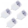 Shelly Plug M Gen3 4-pack Biela - 4ks inteligentná zásuvka s meraním spotreby (WiFi, Bluetooth, Matter) - SHELLY-PLUG-M-GEN3-4-PACK-WHT-2169 Shelly Plug M Gen3 4-pack Biela - 4ks inteligentná zásuvka s meraním spotreby (WiFi, Bluetooth, Matter) - SHELLY-PLUG-M-GEN3-4-PACK-WHT-2169
