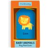 Mudpuppy Mláďatá zvierat karty na krúžku 26 ks Mudpuppy Mláďatá zvierat karty na krúžku 26 ks