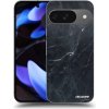 Picasee silikónový čierny obal pre Google Pixel 9 - Black marble Picasee silikónový čierny obal pre Google Pixel 9 - Black marble