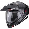 Moto prilba SCORPION ADX-2 CAMINO čierno/strieborno/červená - Veľkosť S Moto prilba SCORPION ADX-2 CAMINO čierno/strieborno/červená - Veľkosť S