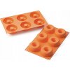 Silikónová forma na šišky - SilikoMart - Donuts, 6 ks Silikónová forma na šišky - SilikoMart - Donuts, 6 ks