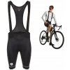 Pánske cyklistické kraťasy s trakmi ATTABO Kirun Pro Bib Shorts Cargo čierne XXL Pánske cyklistické kraťasy s trakmi ATTABO Kirun Pro Bib Shorts Cargo čierne XXL