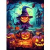 Norimpex Puzzle diamantová maľba Strašiak 30 x 40 cm