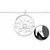 For Silver Retiazka na nohu s príveskom Lotos - Striebro 925 For Silver Retiazka na nohu s príveskom Lotos - Striebro 925