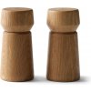 Mlynčeky na soľ a korenie Amsterdam 11 cm, prírodný dub, 2 ks Mlynčeky na soľ a korenie Amsterdam 11 cm, prírodný dub, 2 ks