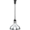Závěsná ohřívací lampa na potraviny o průměru 290 mm s regulovatelnou výškou, šedá | STALGAST, 692610 šedý Závěsná ohřívací lampa na potraviny o průměru 290 mm s regulovatelnou výškou, šedá | STALGAST, 692610 šedý