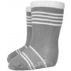Little Angel Funkčné ponožky Styl Angel Outlast tm.šedá/biela