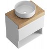 Lotosan MOBELSTONE SET umývadlo + skrinka + doska 60 cm 60,4 x 38,9 x 60,7 cm madera LNMOBELMAD Lotosan MOBELSTONE SET umývadlo + skrinka + doska 60 cm 60,4 x 38,9 x 60,7 cm madera LNMOBELMAD