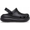 Crocs Classic Crush Clog Čierne žabky M8/W10 41-42 Crocs Classic Crush Clog Čierne žabky M8/W10 41-42